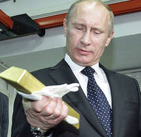 As The Sanctions War Heats Up, Will Putin Play His 'Gold Card'?