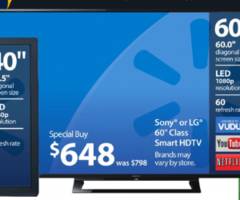 $648 60-inch Sony KDL60R510A LED TV Deal offered in Walmart Black Friday Pre Sale - One News Page